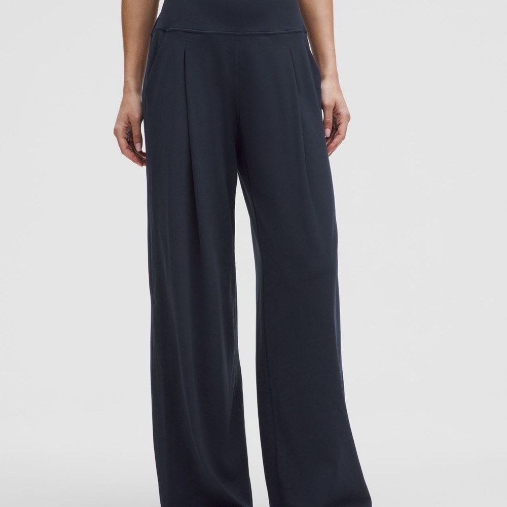 lululemon athletica Black Wide Leg Pants